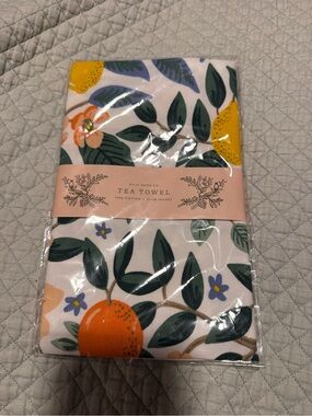 Rifle Paper Co. Citrus Grove Floral Tea Towel